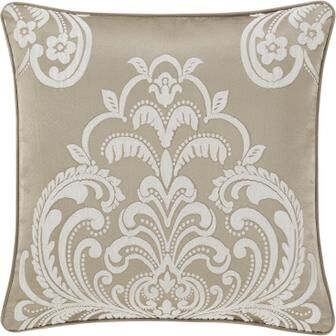 Potenza Sand 20 Inch Square Decorative Throw Pillow by Royal Court in Sand (Size ONE SIZE)