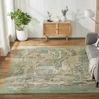 Katie Merz Studio Glyphs Abstract Handcrafted Wool Area Rug