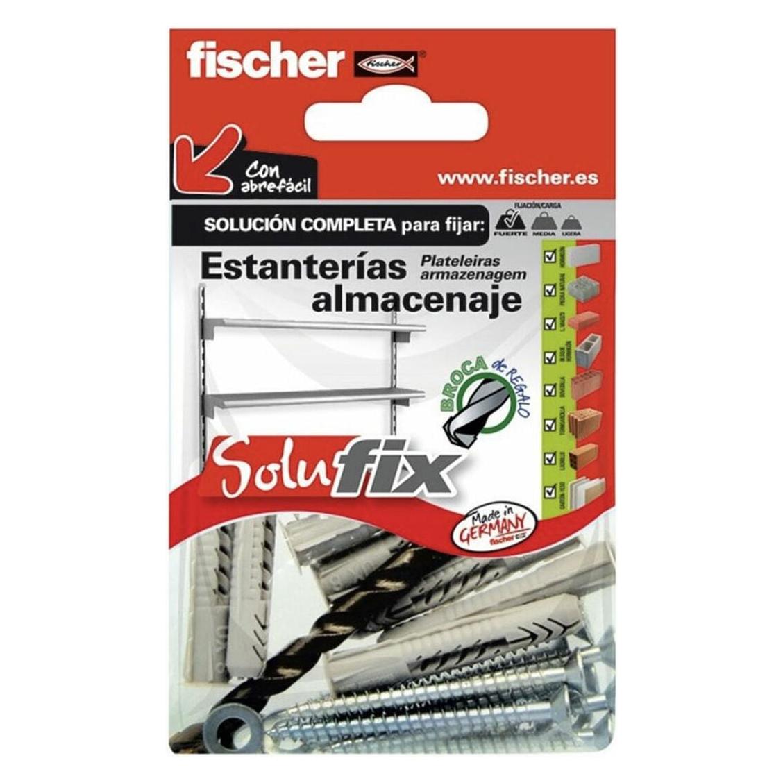 Fischer Befestigungsbausatz Solufix 502684 Regale 25 Stücke (25 Stk.) (45270745)