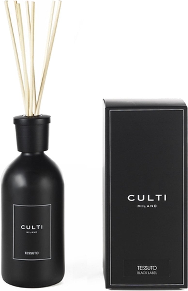 Culti Black Label Tessuto Geurstokjes 500ml