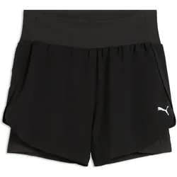 PUMA Dreamrun 2in1 3" DryCELL Laufshorts Damen 01 - PUMA black L
