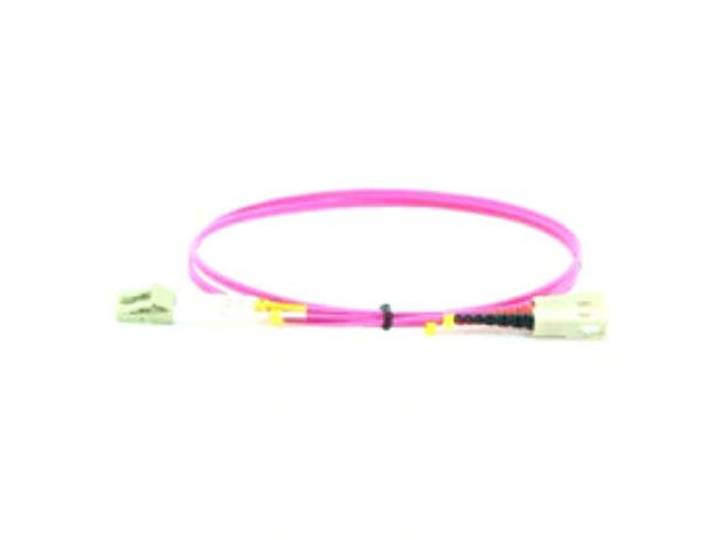 Microconnect fib422001p 1 m LC/PC SC/PC violet LWL-kabel - glasvezel kabel van (1 m, OM4, LC/PC, SC/PC, violet)