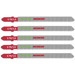 Festool Stichsägeblatt S 75/1,5/5 für PS 300, PSB 300, PS 400, PSC 400, uvm.