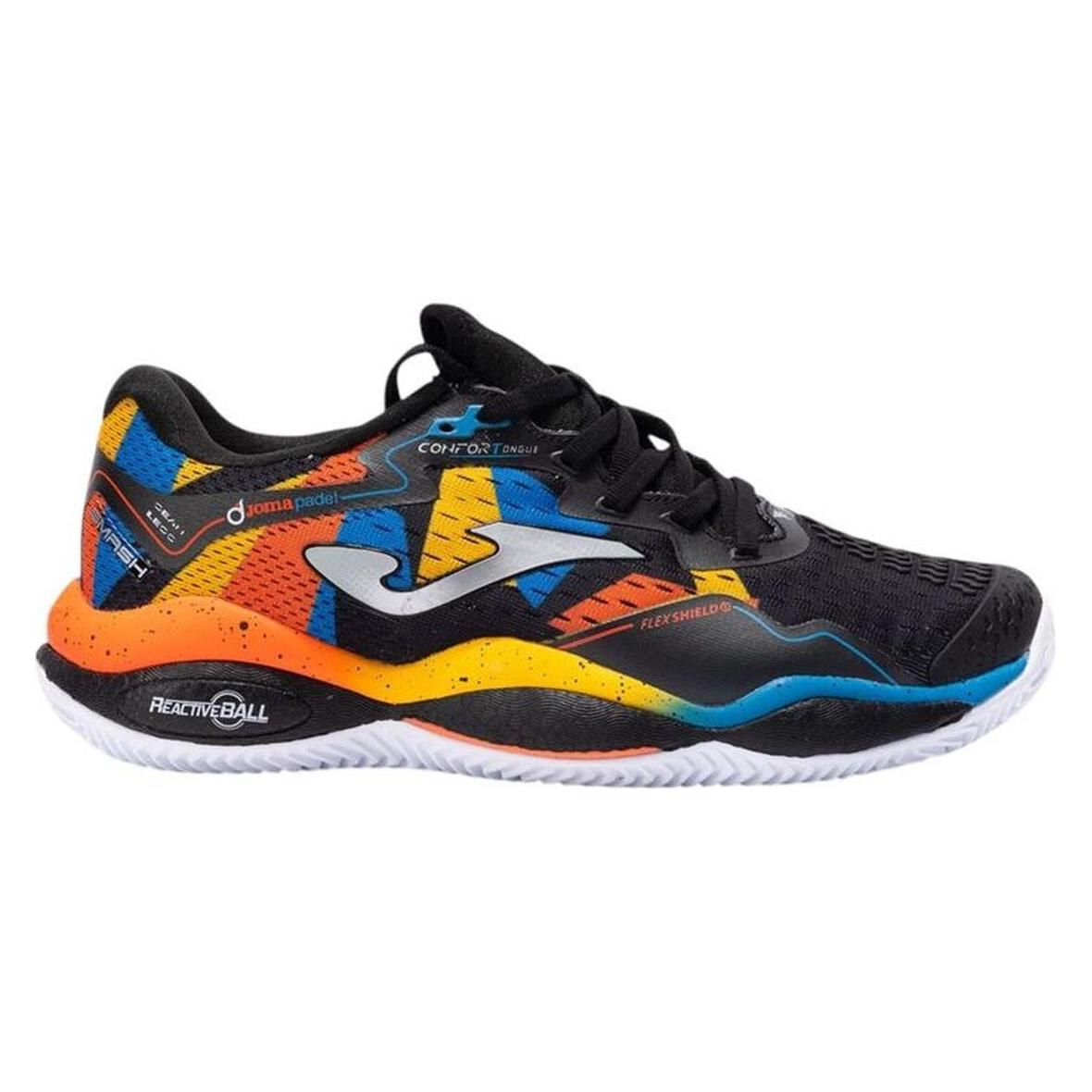 Joma Padel-Sportschuhe für Erwachsene Sport Smash 2531 Schwarz (44) (TSMAW2531C)