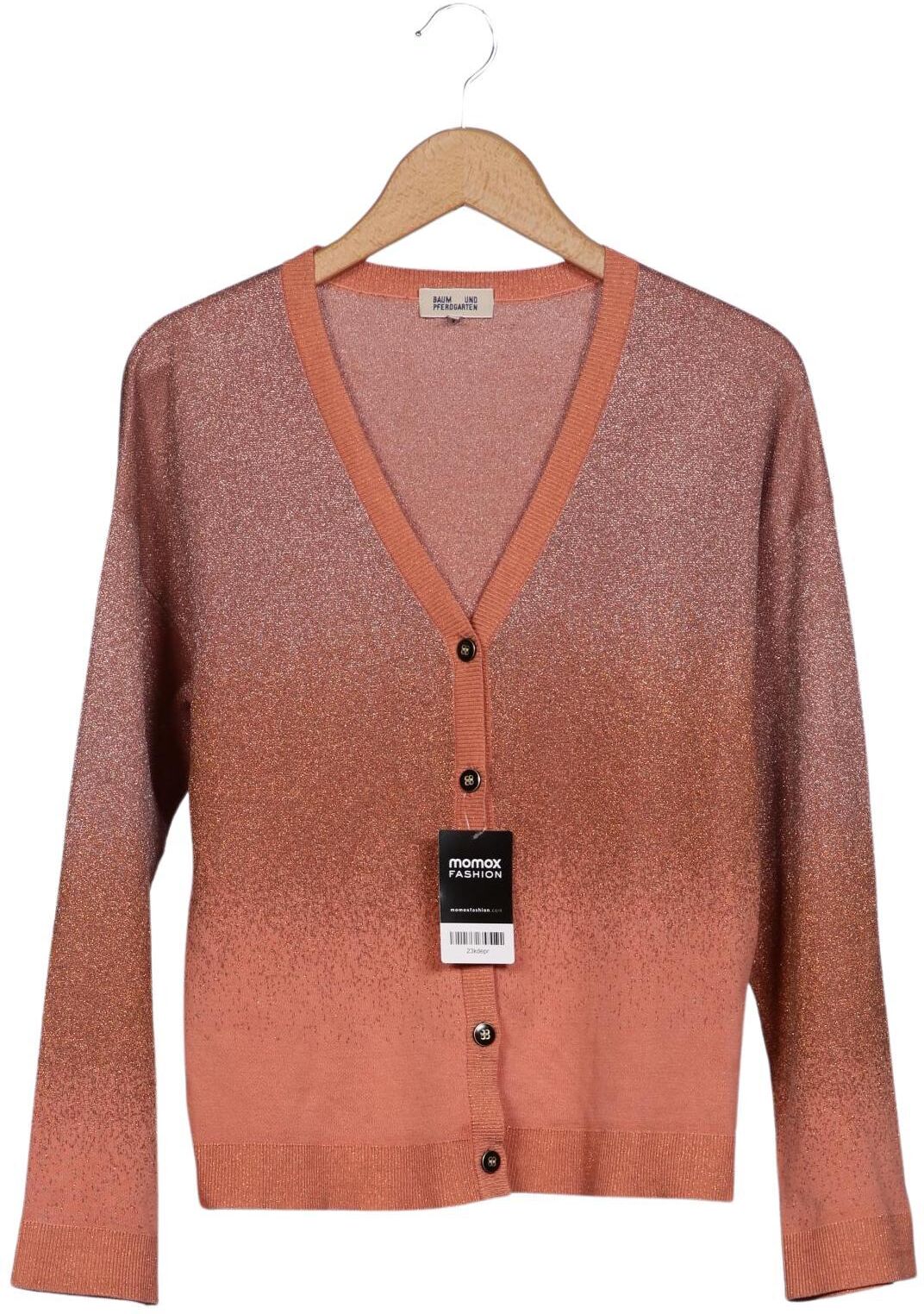 Baum UND Pferdgarten Damen Strickjacke, Orange, Gr. XS, Lyocell / Synthetik - Second Hand