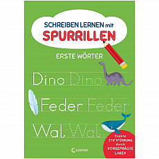 Loewe Verlag Schreiben lernen mit Spurrillen - Erste Wörter 304383