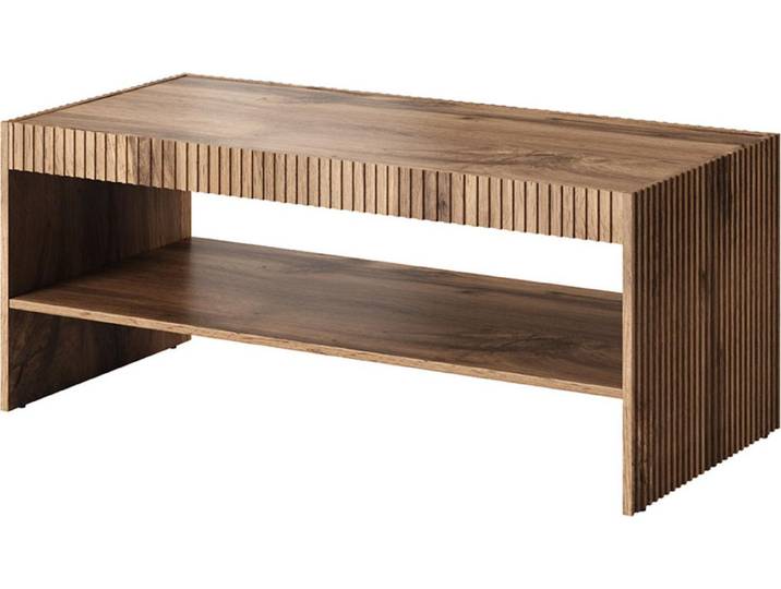Best Mobilier Come - table basse - effet bois - 1 niche - 120 cm \, Bois