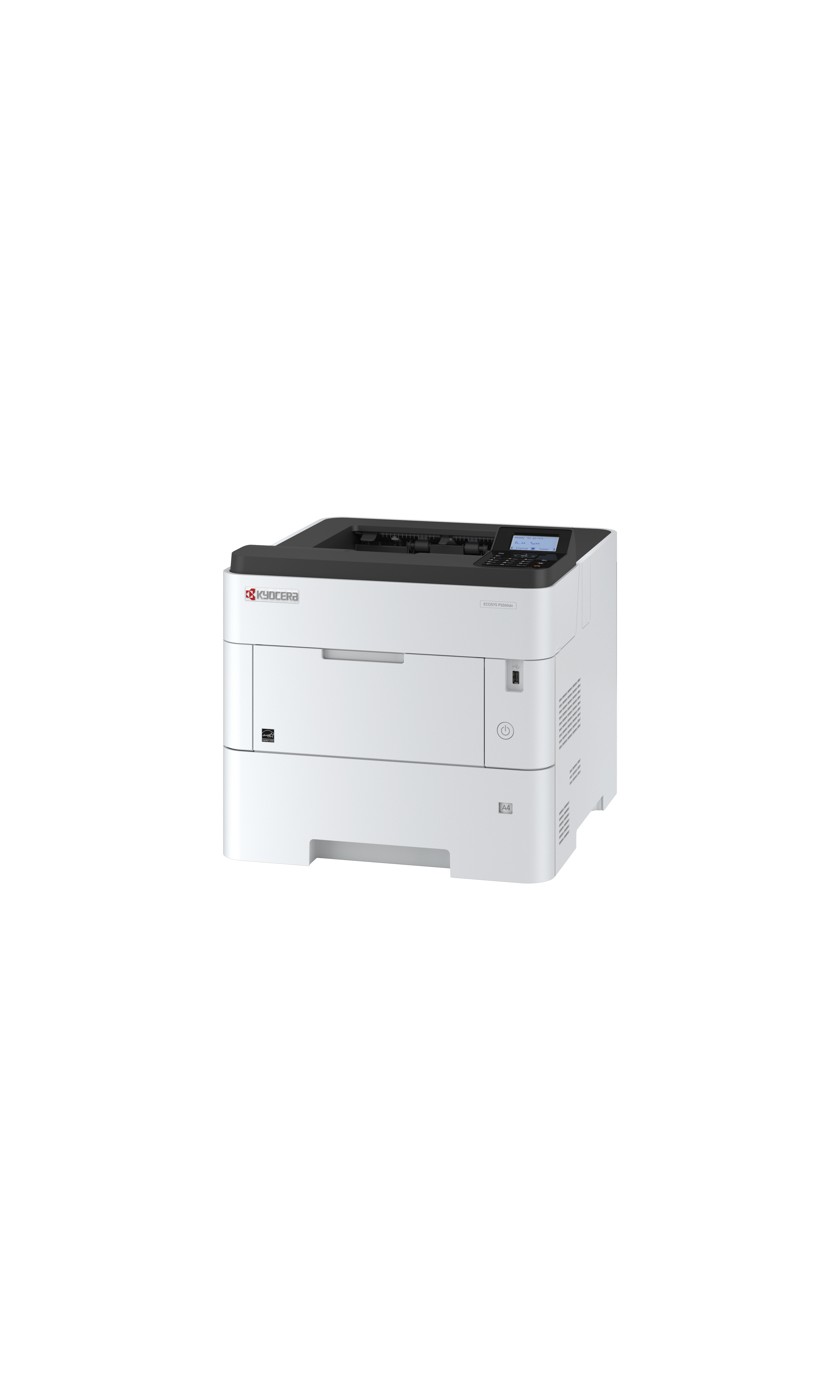 KYOCERA ECOSYS P3260dn, Laser, 1200 x 1200 DPI, A4, 60 Seiten pro Minute, Doppelseitiger Druck, Netzwerkfähig