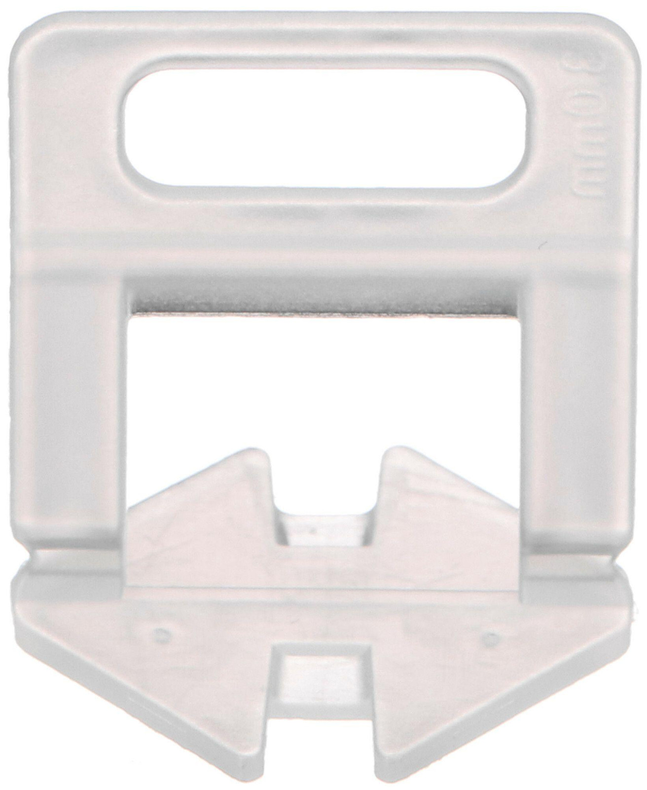 Sixtol Set nivelleerclips LEVEL SYSTEM T-HOLD 1 mm, 500 stuks