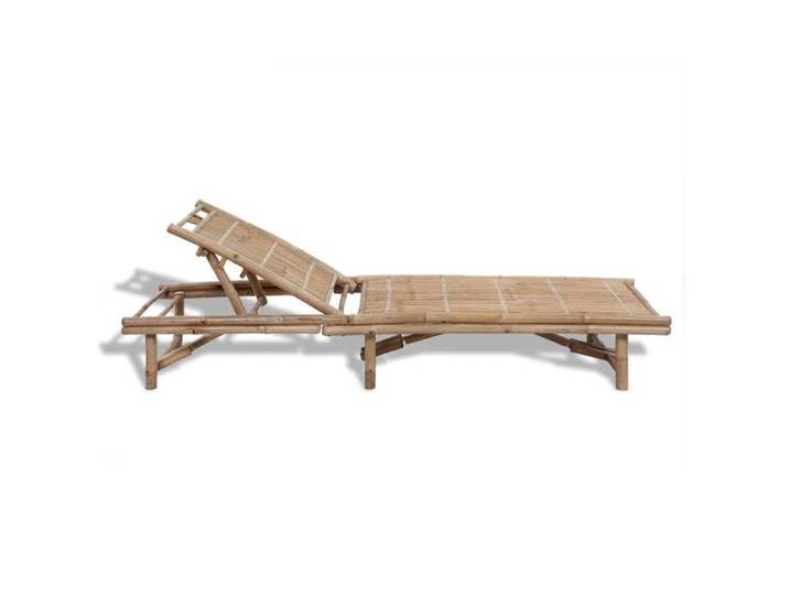 Mode Chaise longue - 1-personne - PARAJIE - max charge 110kg - Transat - Bambou @5896512471