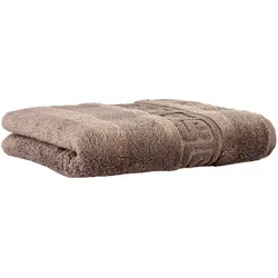 CAWÖ Handtuch - C Noblesse, Walkfrottier, Baumwolle Walnuss / 50x100cm
