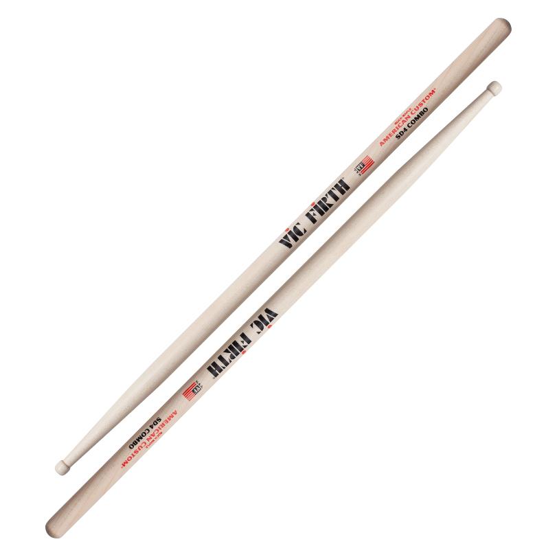 Vic Firth VFSD4 Drum Sticks SD4 Combo (Schlagzeug) (VFSD4)