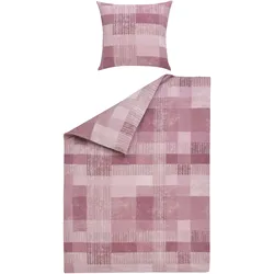 Bettwäsche JANNE Polycotton (BT 135x200 cm) - lila - BT 135x200 cm