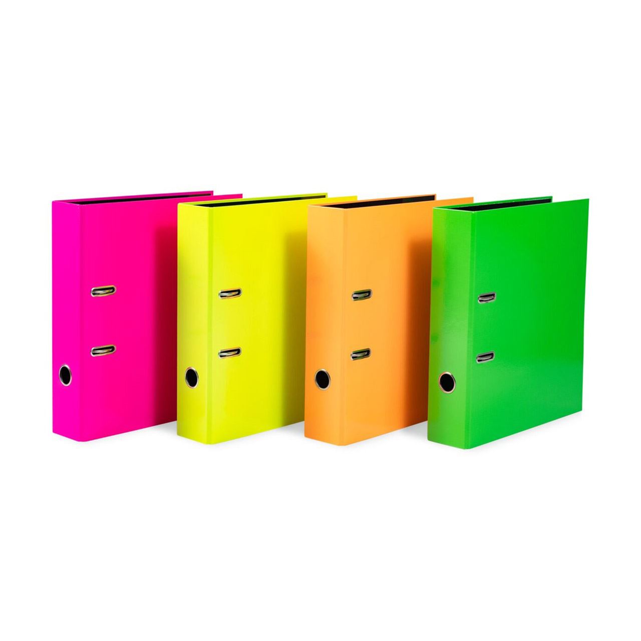 HERMA Ordner sortiert A4 Karton Neon 10Stk