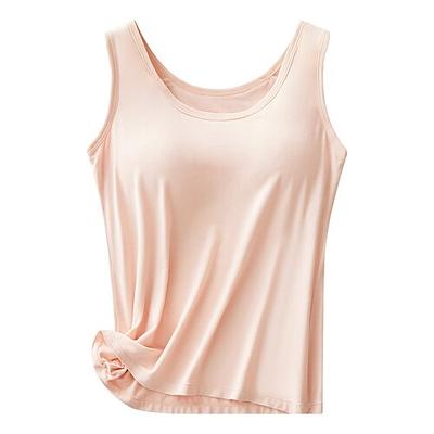Damen Trägertop nahtlos Rundhals ärmellos Stretch weich Schwarz Pink Weiß Mehrpack lässig Schichtung Workout Basic Unterwäsche vielseitig Größe