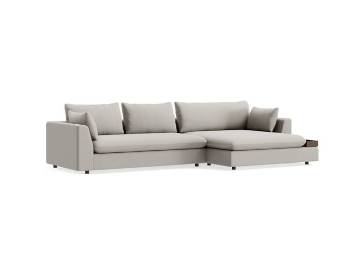 Ecksofa Milou Stoff nature B 334 T 165 cm - Möbel Konfigurator: Traummöbel individuell zusammenstellen