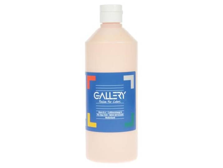 Gallery plakkaatverf, flacon van 500 ml, huidskleur