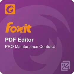 Foxit PDF Editor PRO Maintenance Contract