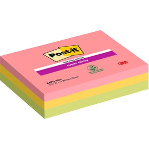 Post-it Haftnotizen Super Sticky Big Notes, 152 x 203mm, selbstklebend, 3x 70 Blatt