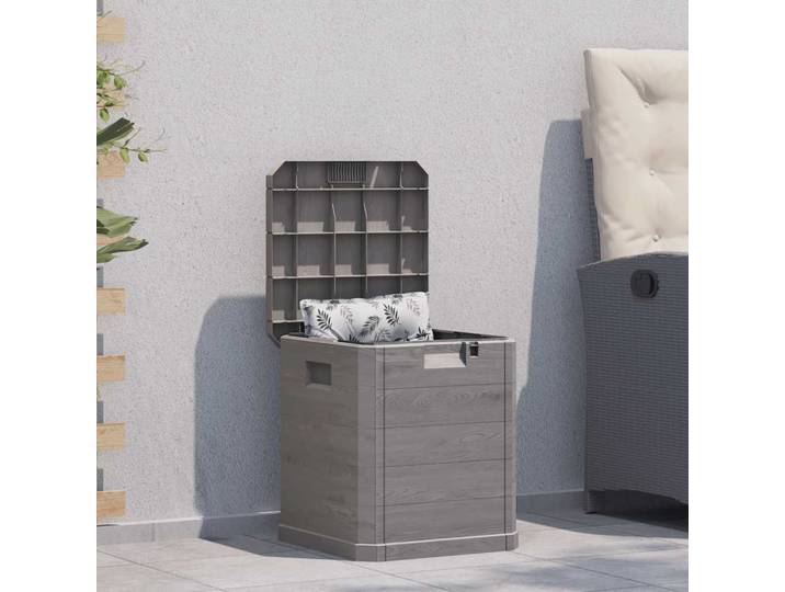 vidaXL Garten-Aufbewahrungsbox 90 L Braun