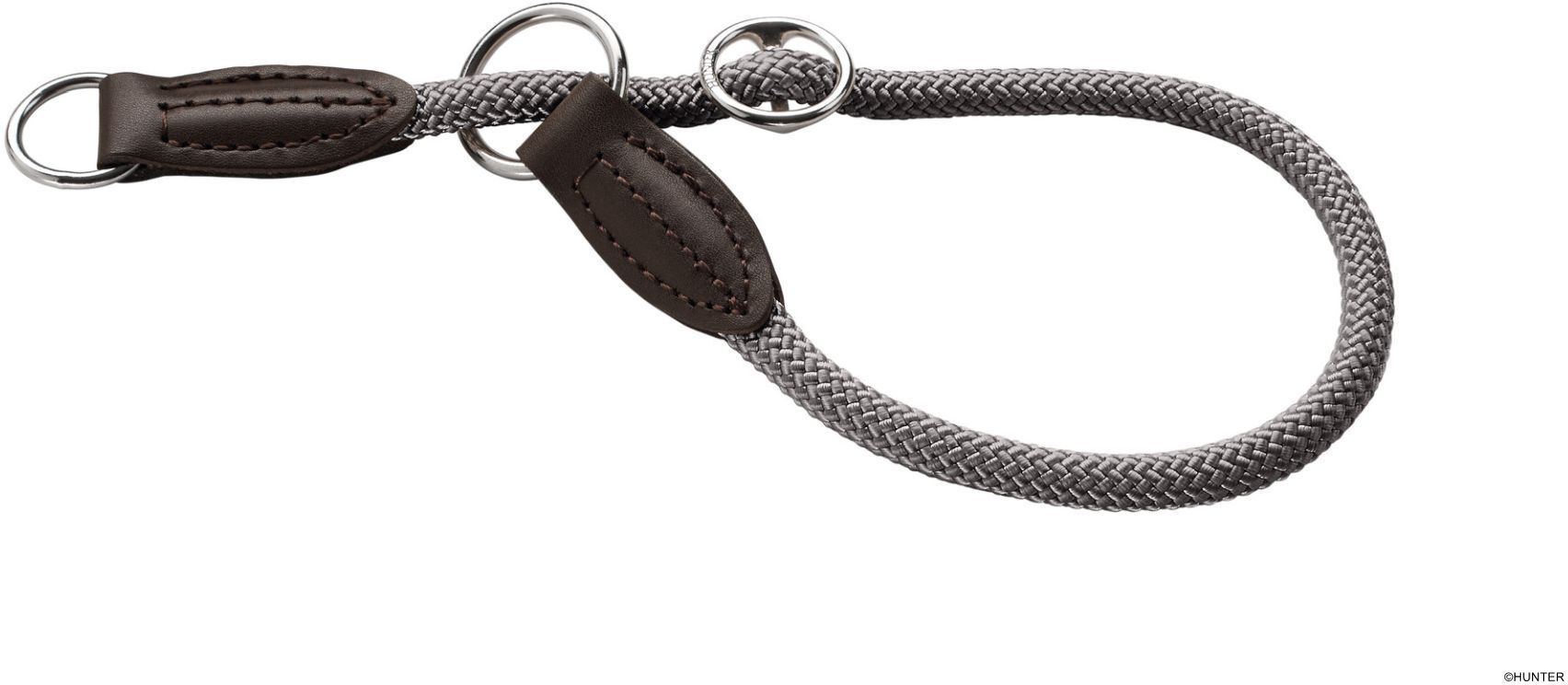 DOG SPORT HUNTER Dressurhalsung Freestyle S-M (max. 40 cm), grau