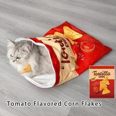 Uplifted Finds "Gourmet Snack Bag ""Crinkle"" Drill Tunnel red"
