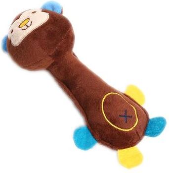 United Squeaky Dog Toy Plush Chicken Drumstick Dog Chew Toy For Interactive Play Monkey