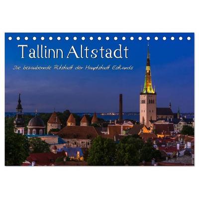 Tallinn Altstadt (Tischkalender 2027 DIN A5 quer), CALVENDO Monatskalender