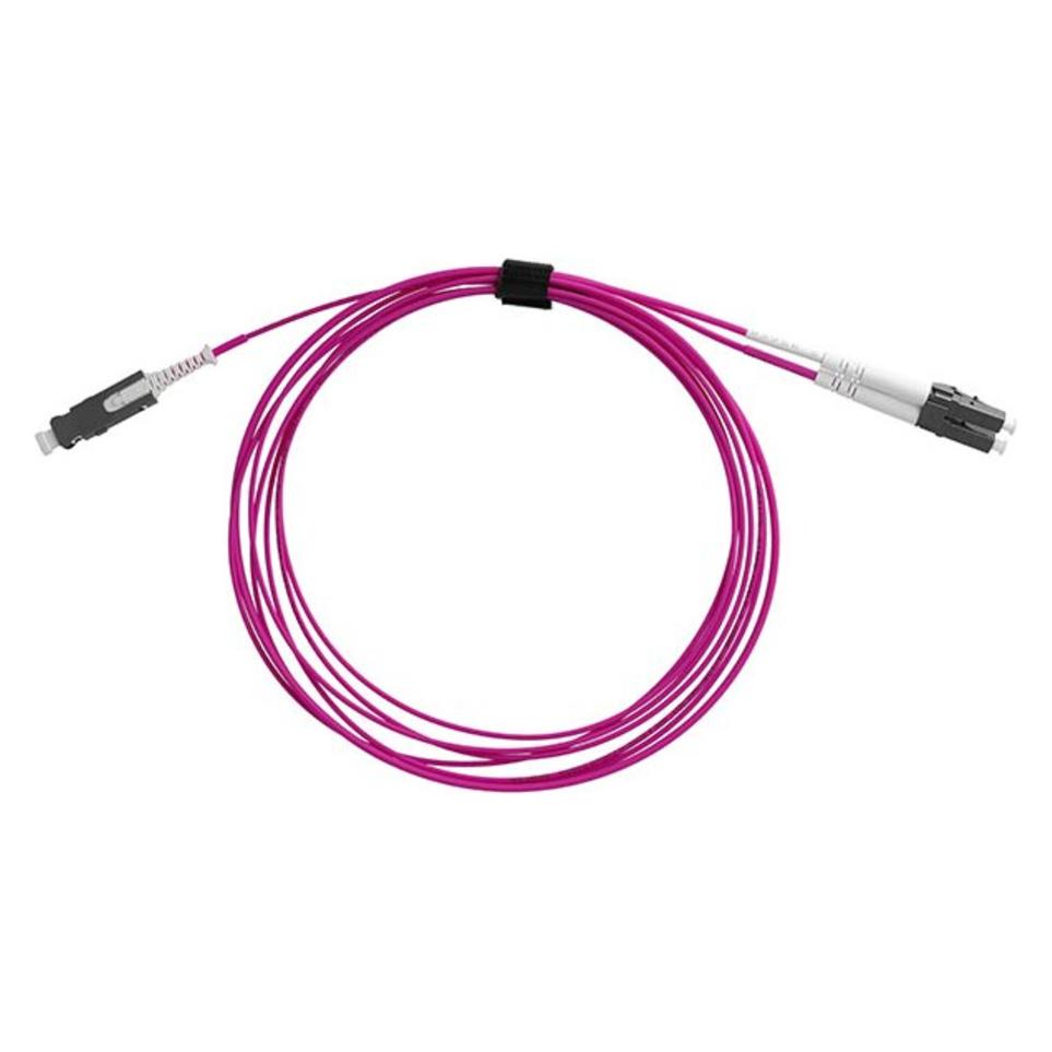 BlueOptics Cisco CAB-OM4-SN-LC-3M kompatibles LC-SN Multimode OM4 Patchkabel 3 Meter (3 m) (CAB-OM4-SN-LC-3M-BO)