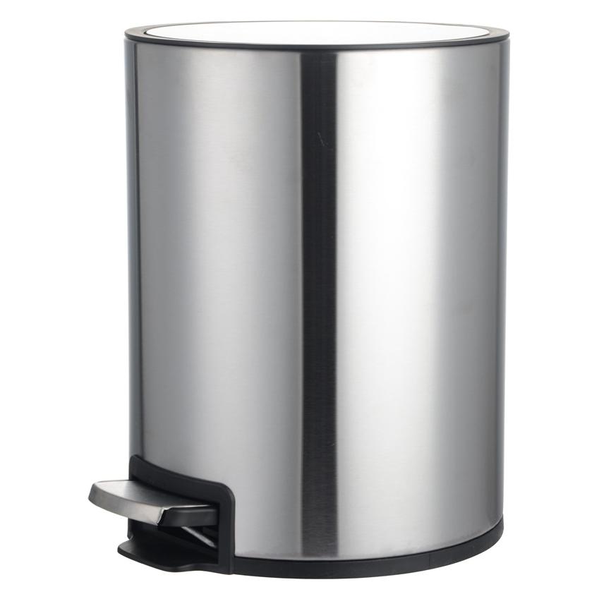 Domoletti BIN ROUND WITH PEDAL T-Y24706SS 6L SATIN (6 l) (33033569)