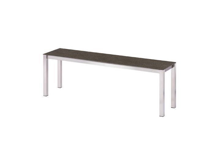 Ellems Keramikbank Stettin Terra Braun 140 x 32.5 x 45 cm