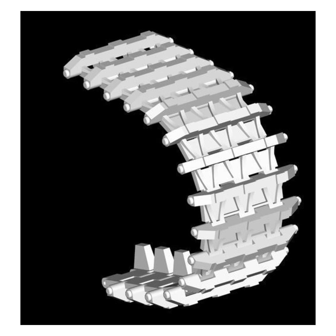 Trumpeter E-10 Track links (2058)