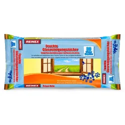 Feuchttuch Reinex Glasreinigungstücher feucht 30 Stück mit neuer Rezeptur und Nano-Effekt