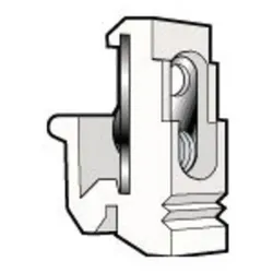 Legrand 036460 Fixocab Universaladapter für G-Profilschiene Schrauben M4