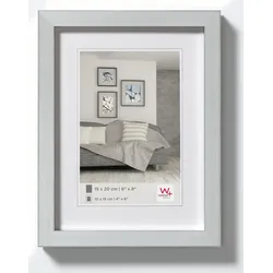 Walther Kunststoff-Bilderrahmen Construction  Silber / 21,0 x 29,7 (A4)