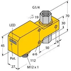 Turck Inline-Sensor FCI-D06CTP-ARX-H1140