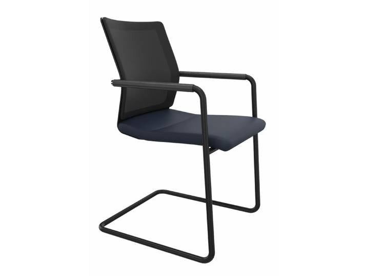 Dauphin Freischwinger STILO, nachblau, Stoff
