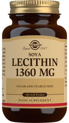 Solgar Lecitina de Soja 1360 mg 180 Perlas