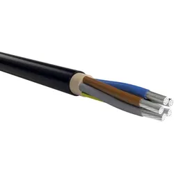 Alu-Erdkabel NAYY-J 5 x70 RM - Meterware