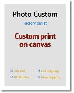 Uplift Picks Custom Canvas Print Personalized Photo Wall Art Large HD Poster canvas Only 80x120 Cm