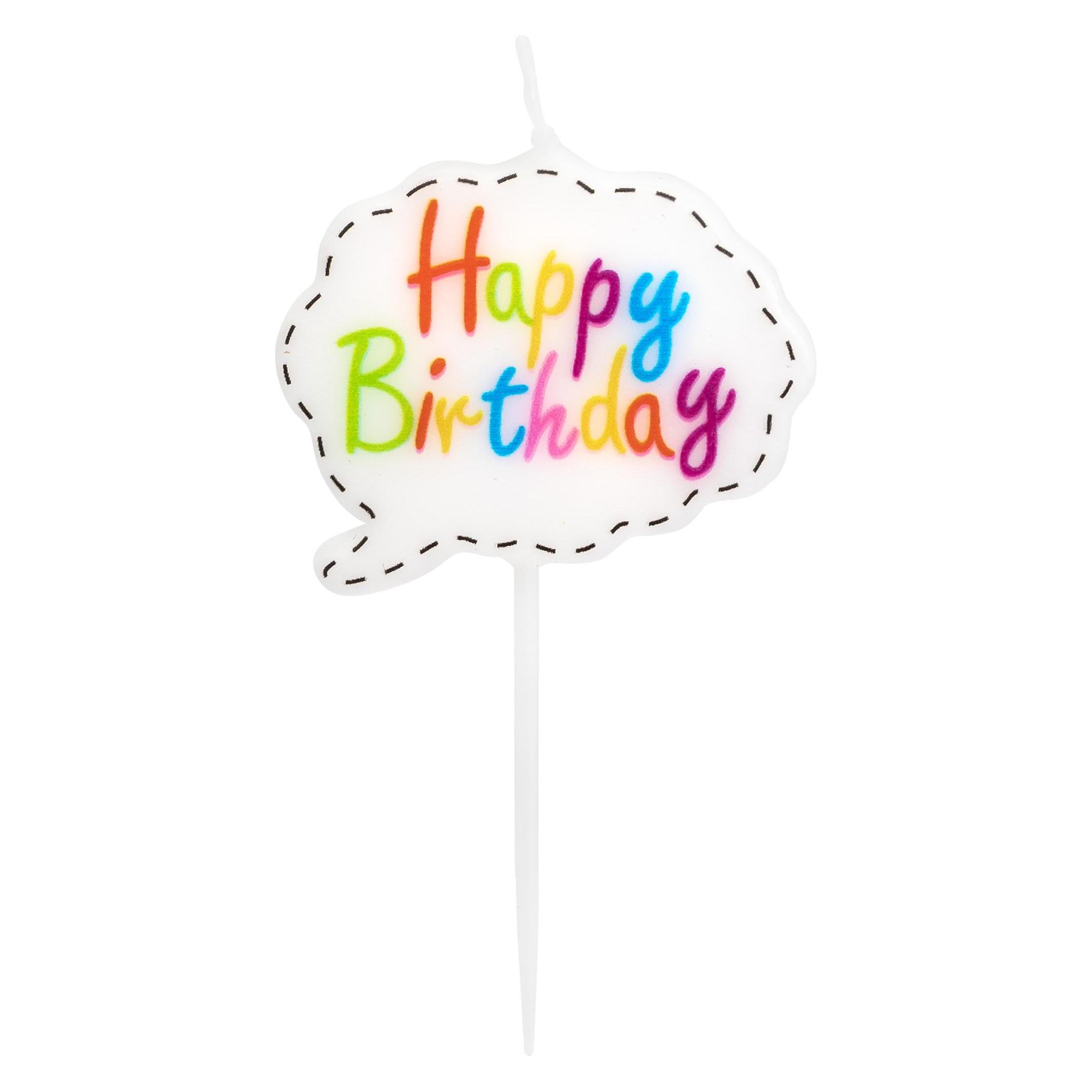Idena Kerze Happy Birthday Dialog (46987494)