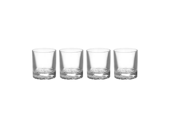 Orrefors Verre Carat old fashioned 21 cl lot de 4 Transparent