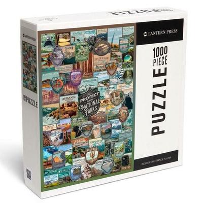 Protect Our National Parks Collection - Collage - 1000 Piece Puzzle