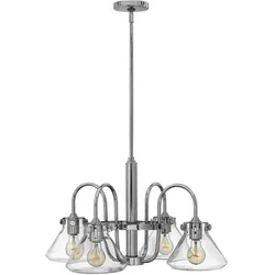 Elstead Lighting, Kronleuchter, Congress Kronleuchter E27 4-fach 41cm Chrom (68.60 cm)