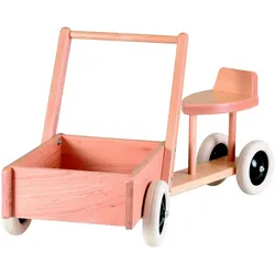 Egmont Rutscher mit Wagen