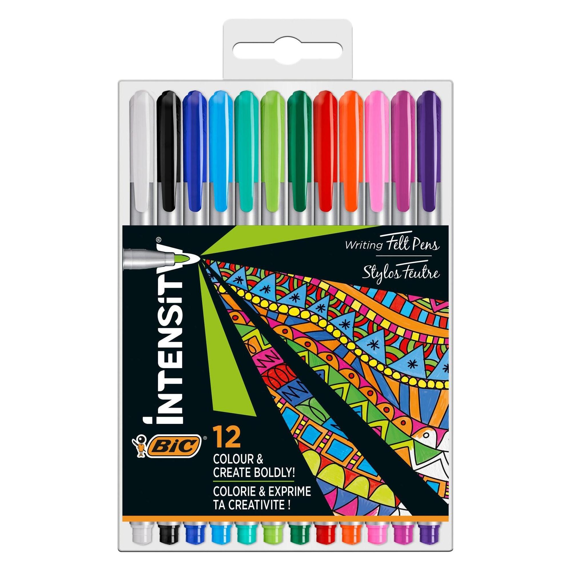 Bic Intensity Fineliner Pastell (12x) (964893)