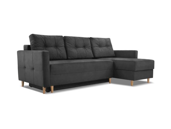 Ecksofa METRO Rechts Grau (Vena 20)