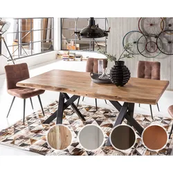 SIT Tops & Tables Esstisch Massivholz Poseidon  – erhältlich in 12 Größen