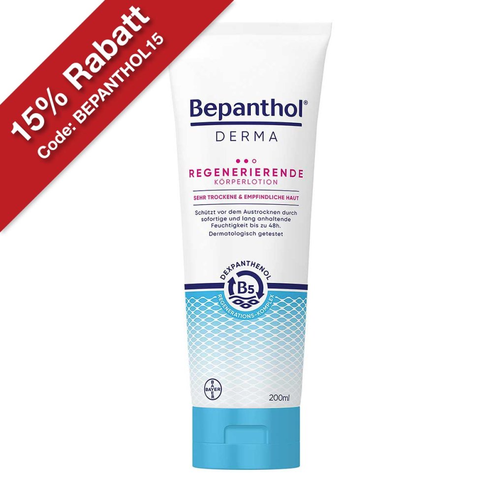 Bayer Vital GmbH Bepanthol Derma Regenerierende Körperlotion Tube 16529702