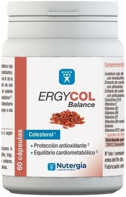 Nutergia ErgyCol Balance Colesterol 60 Caps